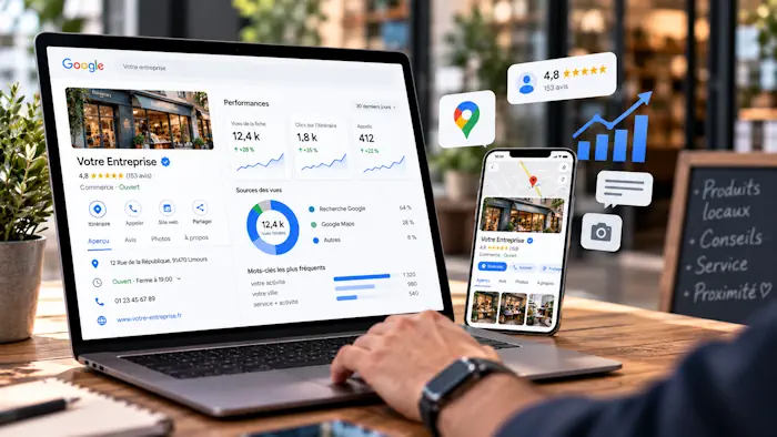 Optimisation de fiche Google Business Profile
